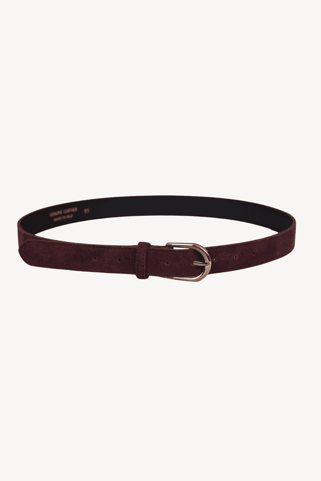 Ceintuur Bordeaux Suede