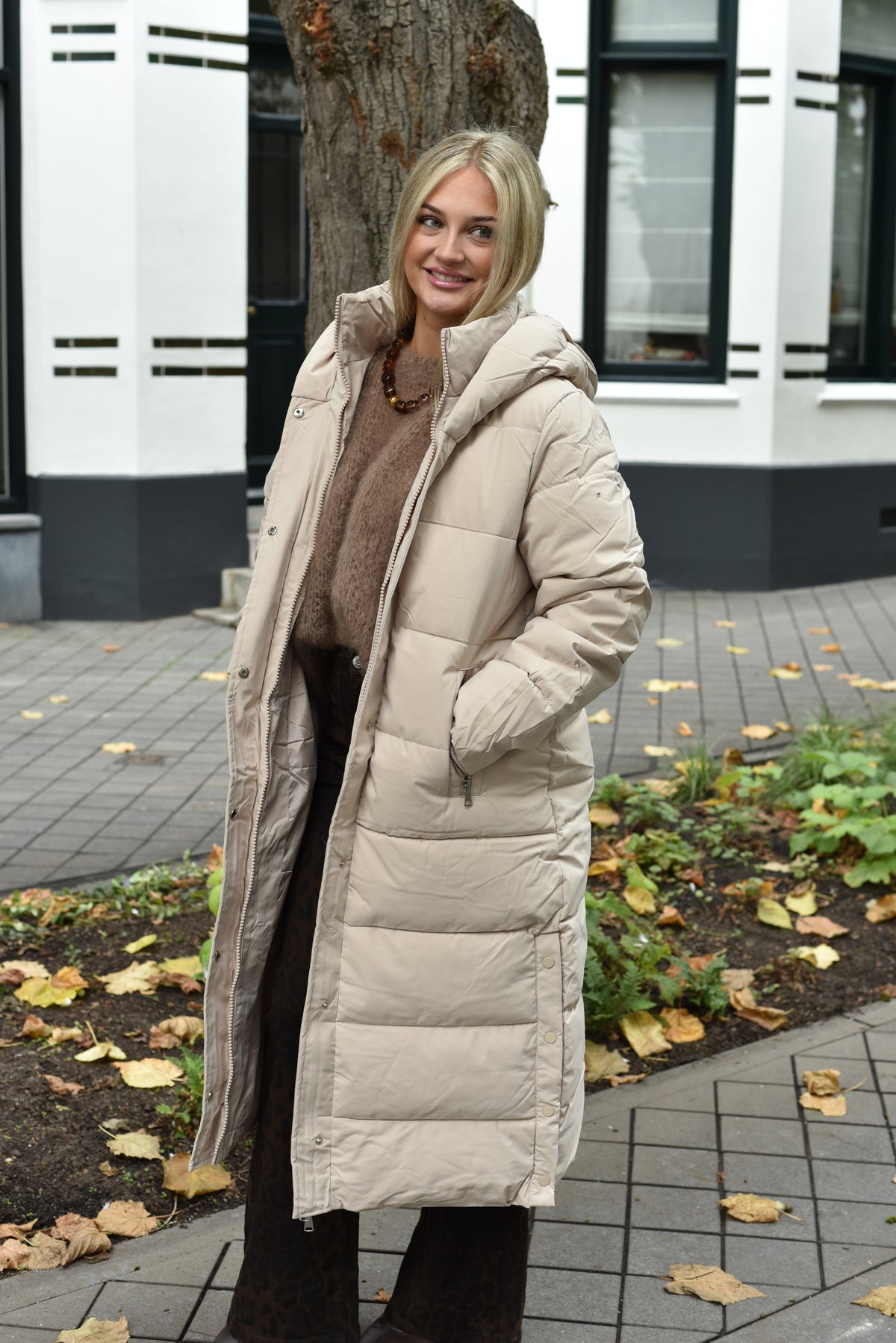 Izzy jas vooraanzicht