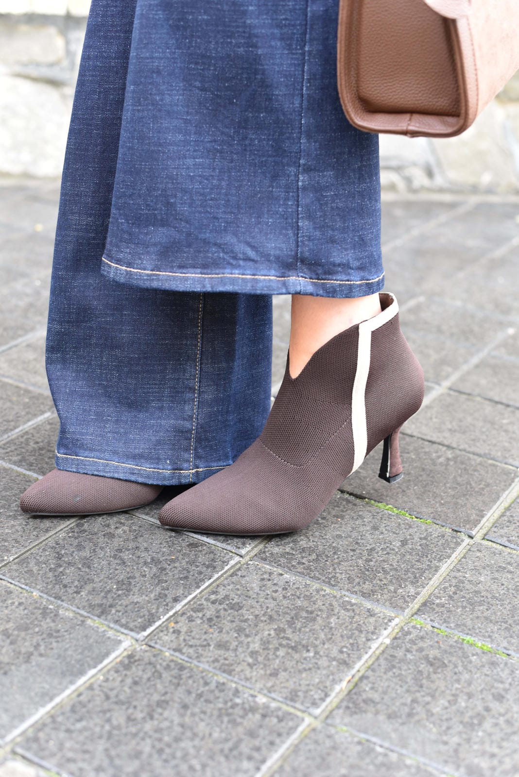 Enkellaarzen met stretch zijkant