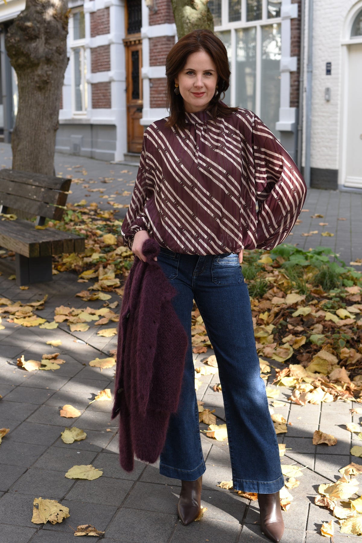 Dia blouse stijlinspiratie