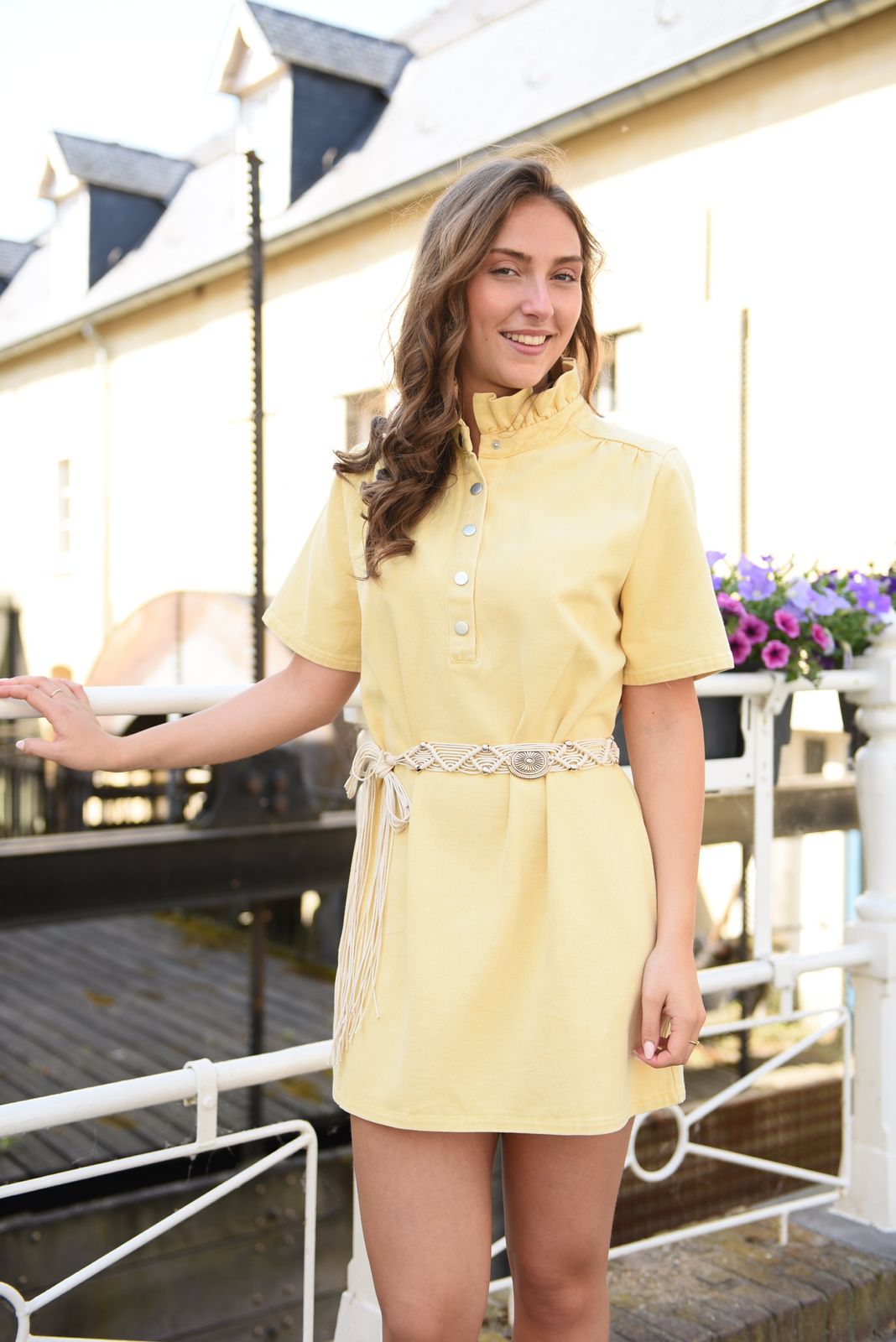 Tara Jurk in 2 kleuren 100% Katoen