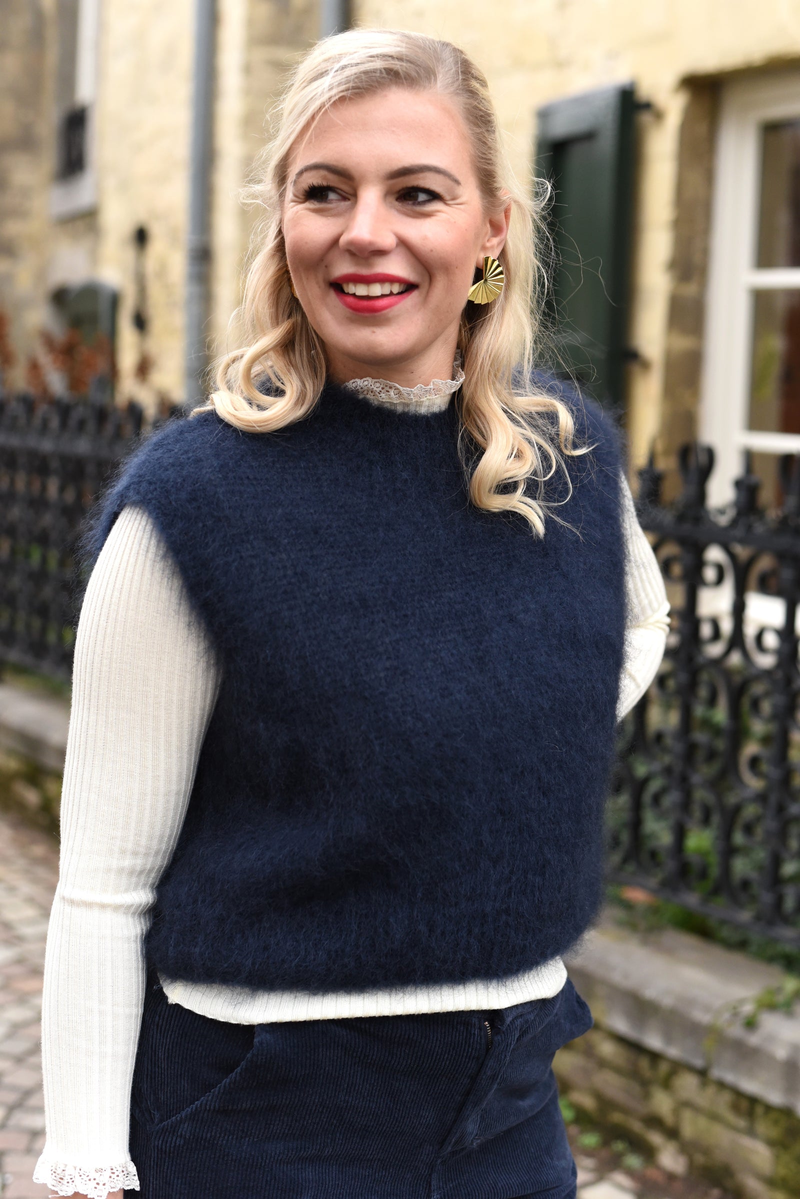 Pixel kid mohair spencer