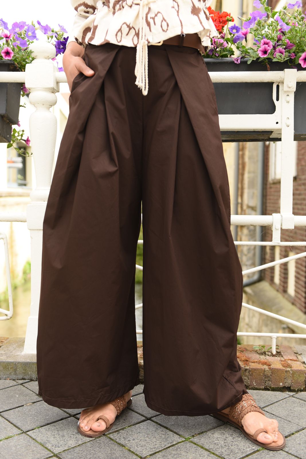 Dava Broek in 2 kleuren 100% Katoen