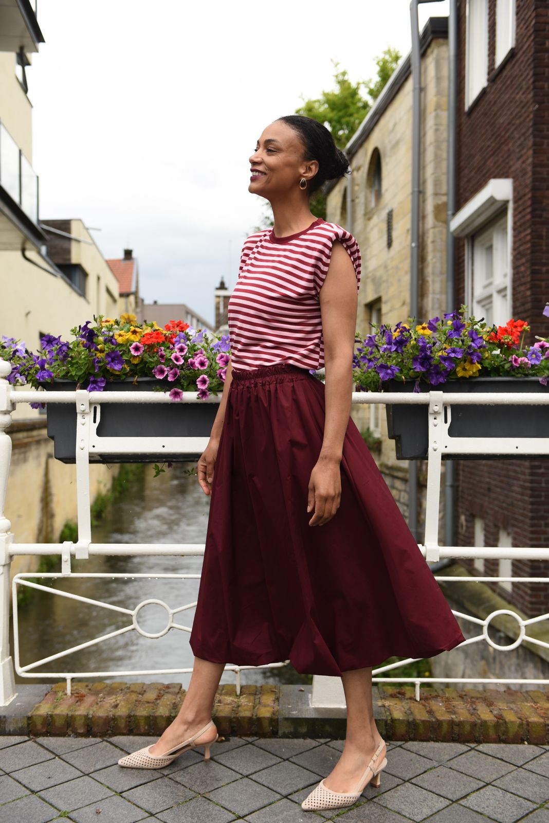 Balloon Rok in 2 kleuren 100% Katoen