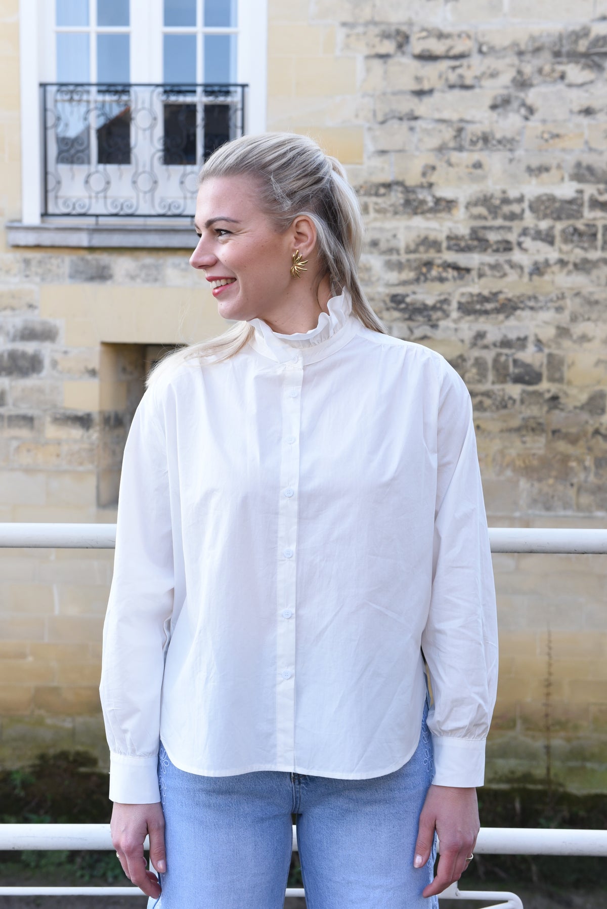 Velo Blouse Off-White