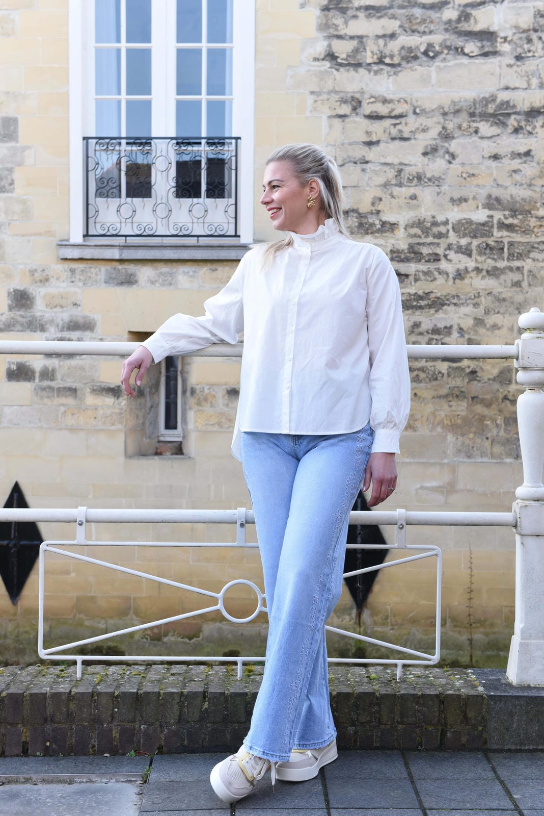 Velo Blouse Off-White