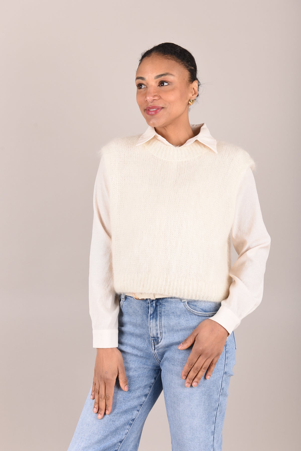 Leni Kid Mohair Spencer