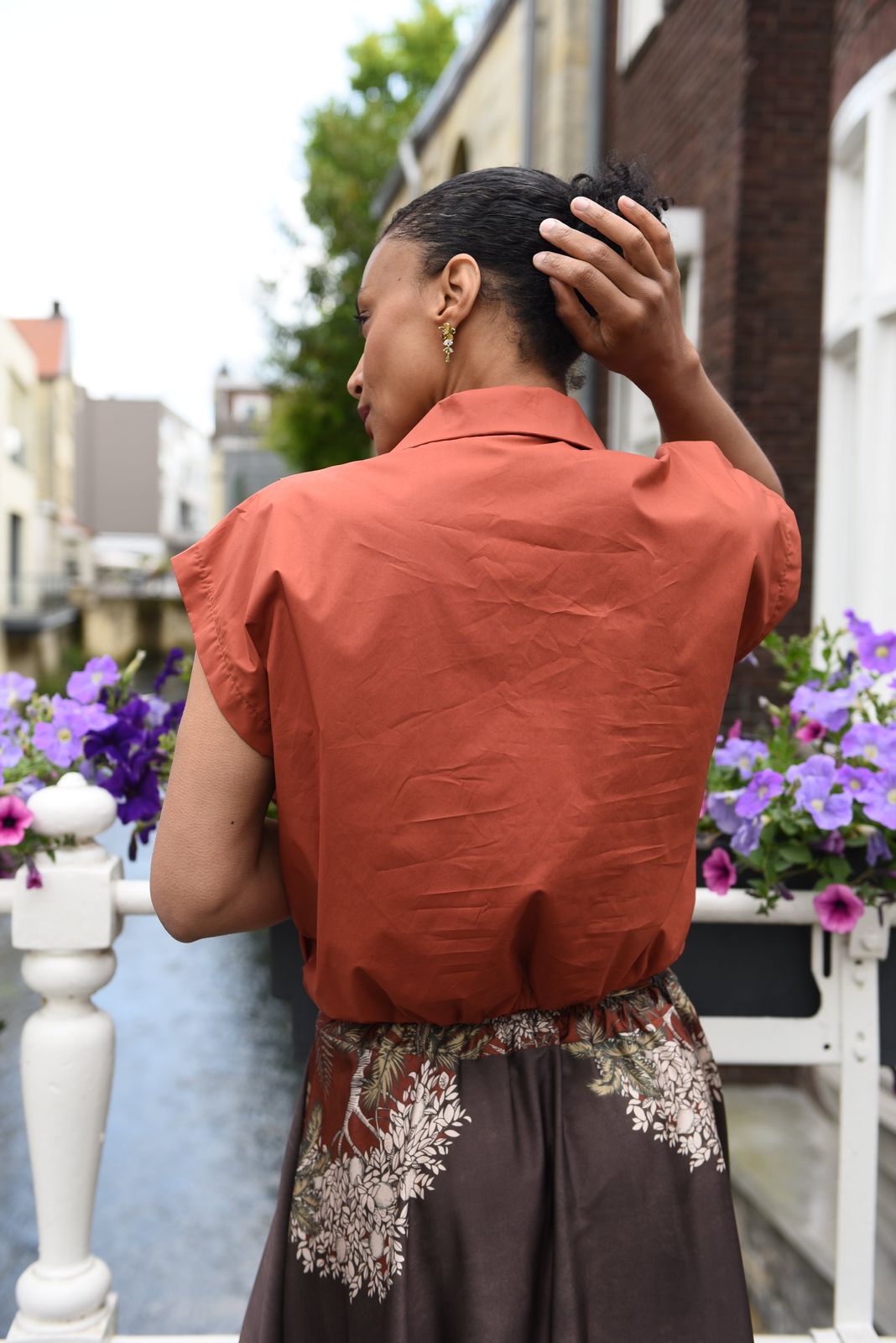 Steffi Top in 5 kleuren 100% Katoen