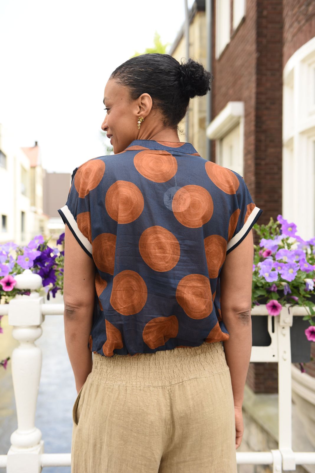 Sally Top in 3 kleuren 100% Katoen