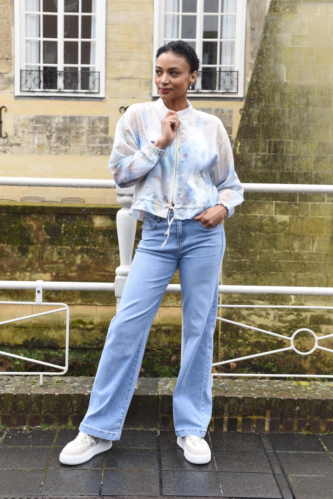 Aura Ritsblouse in 3 kleuren