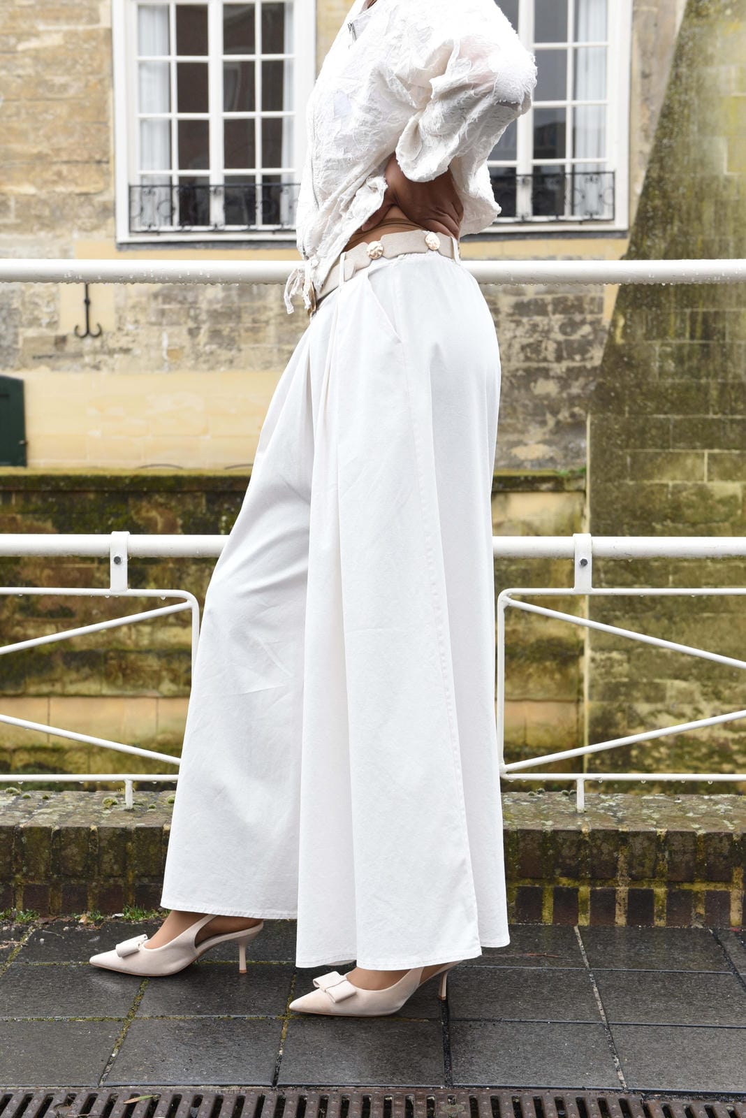 Wijdvallende broek in 2 kleuren