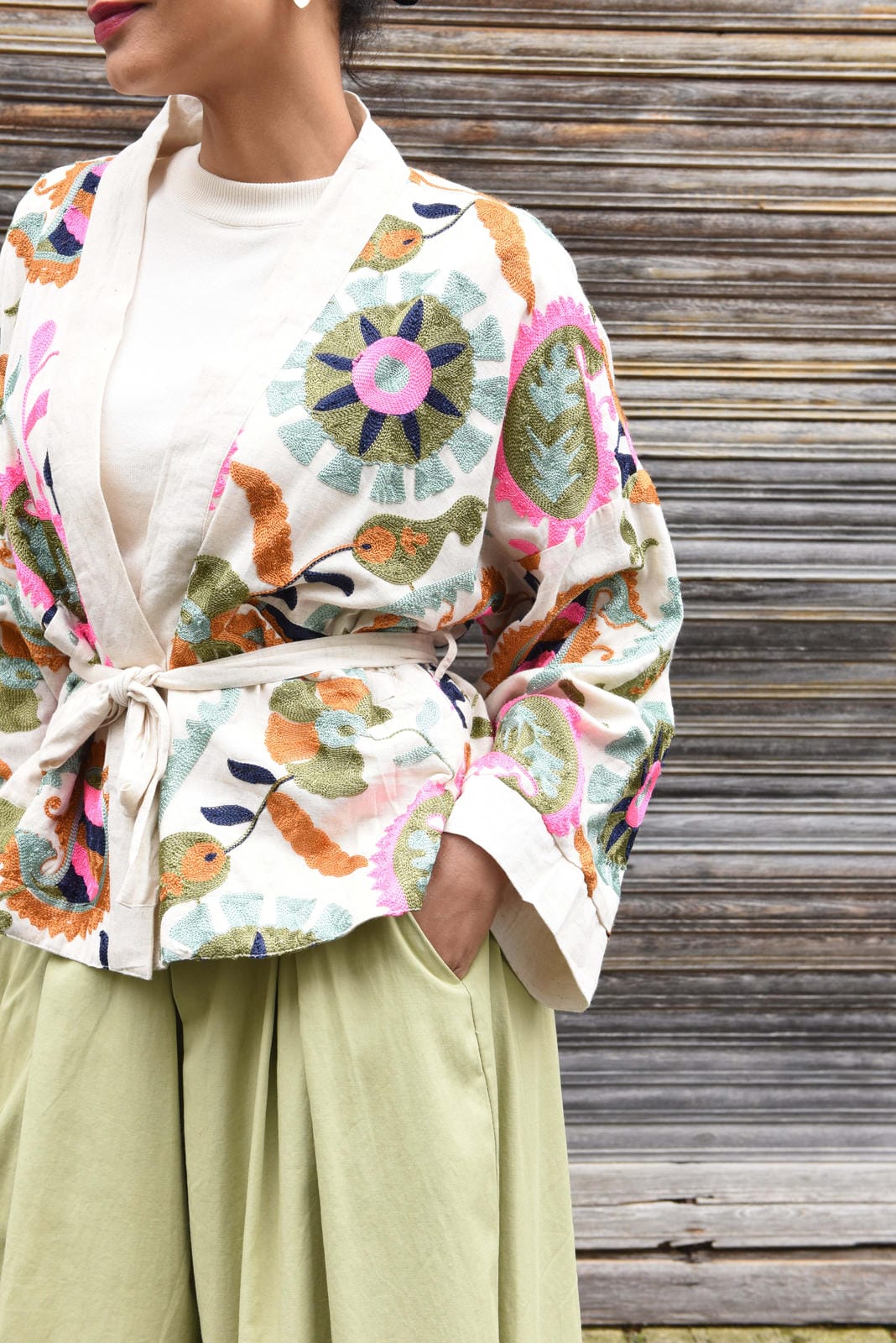 Boho Kimono-Vest