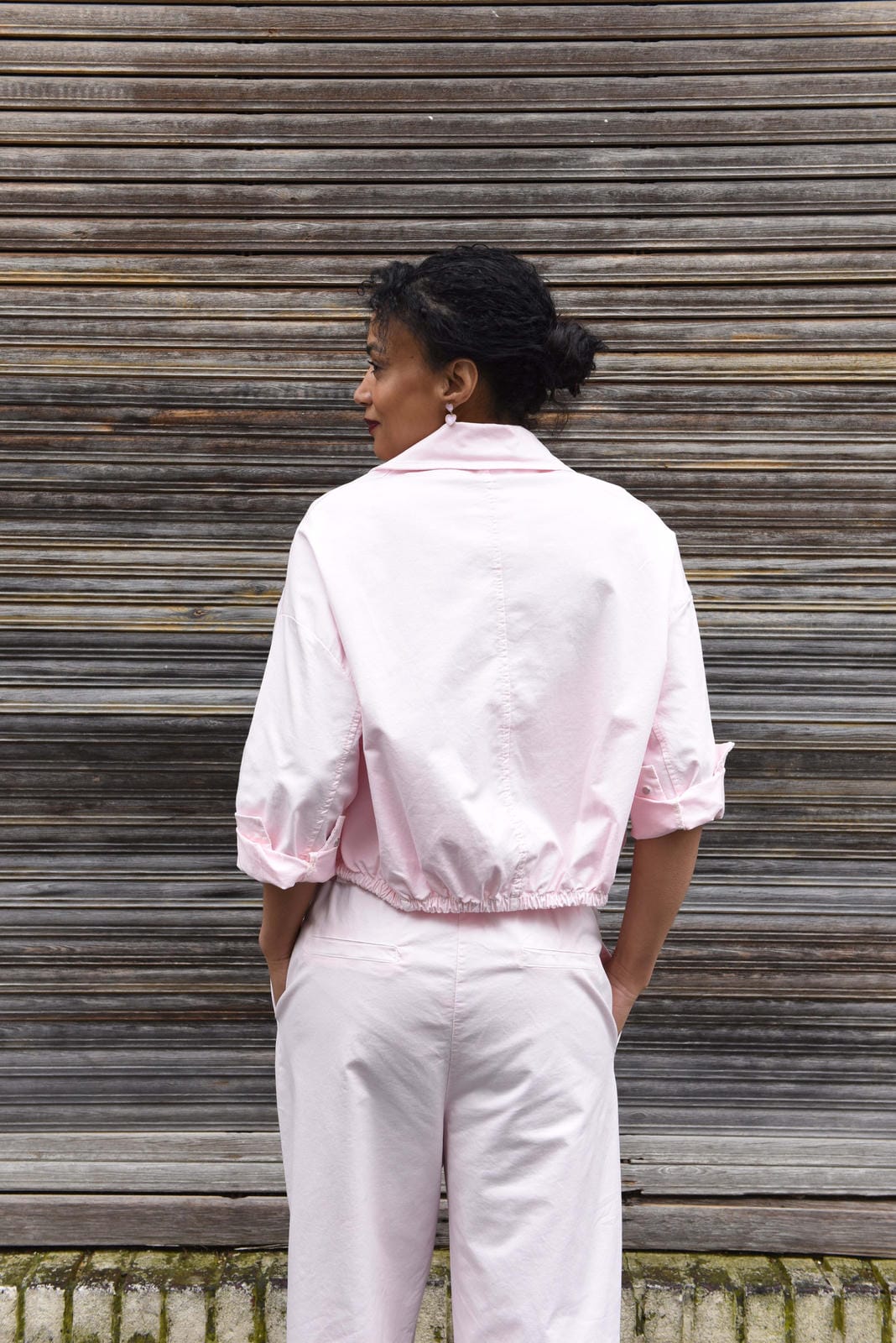 Mika Spijkerlook Blouse in 2 kleuren