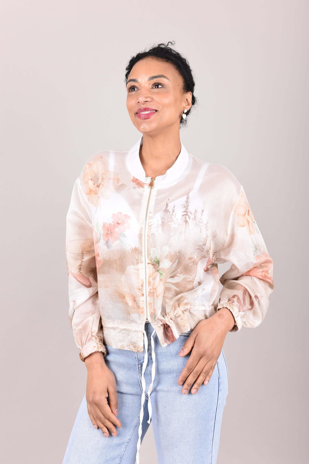 Aura Ritsblouse in 3 kleuren