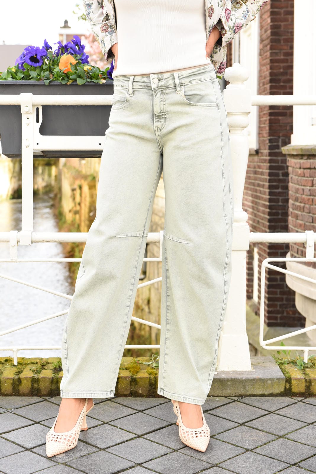 Polly Barrel Jeans in 3 Kleuren
