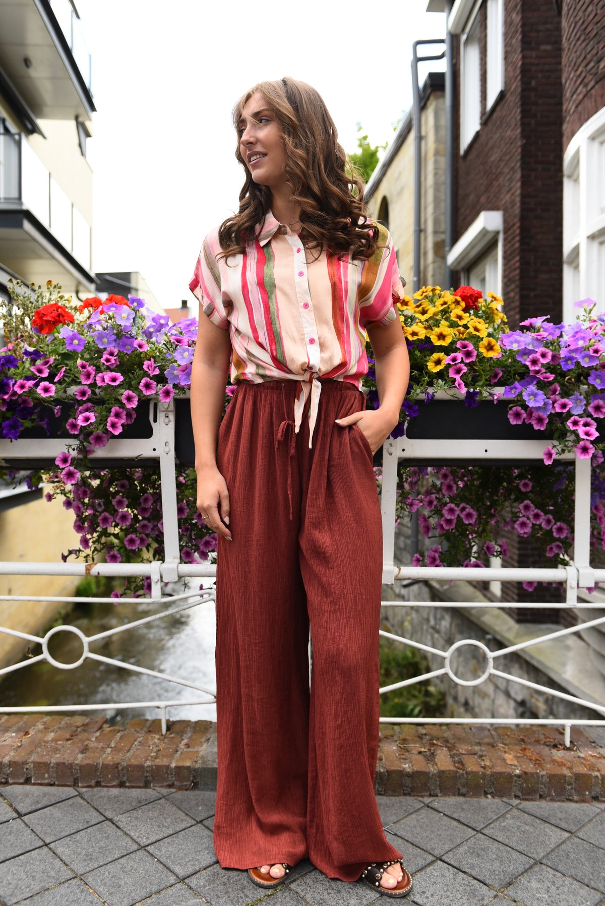 Summer Blouse 100% Linnen