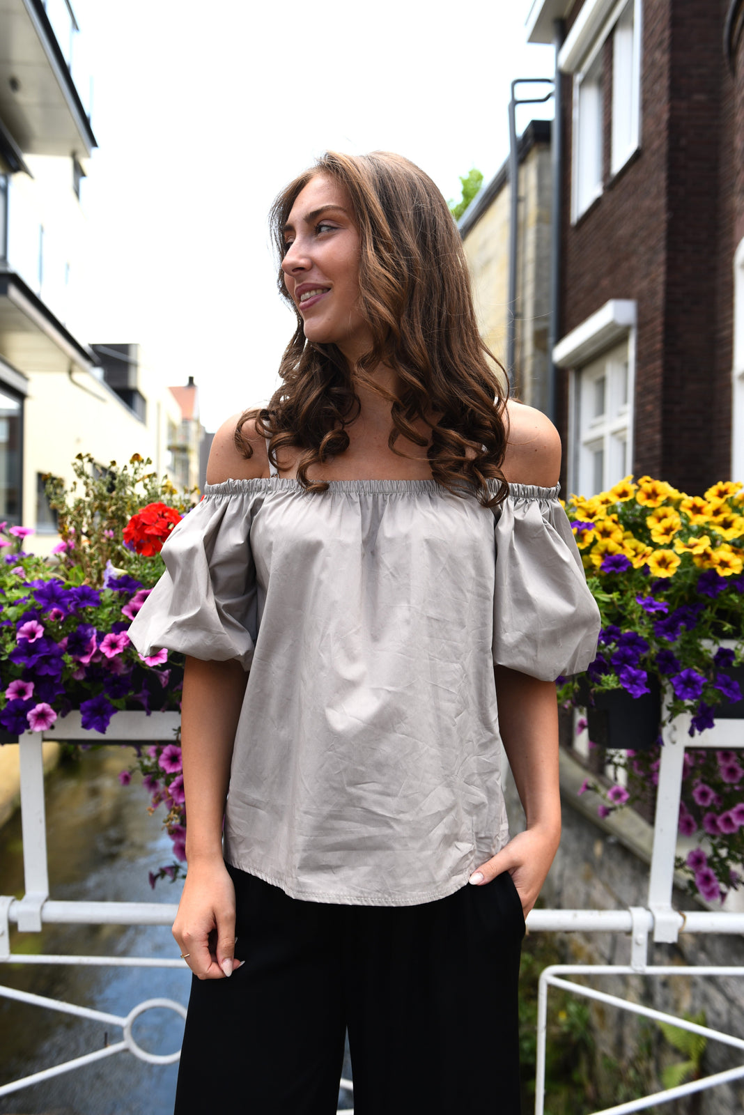 Marbella Top in 4 kleuren 100% Katoen