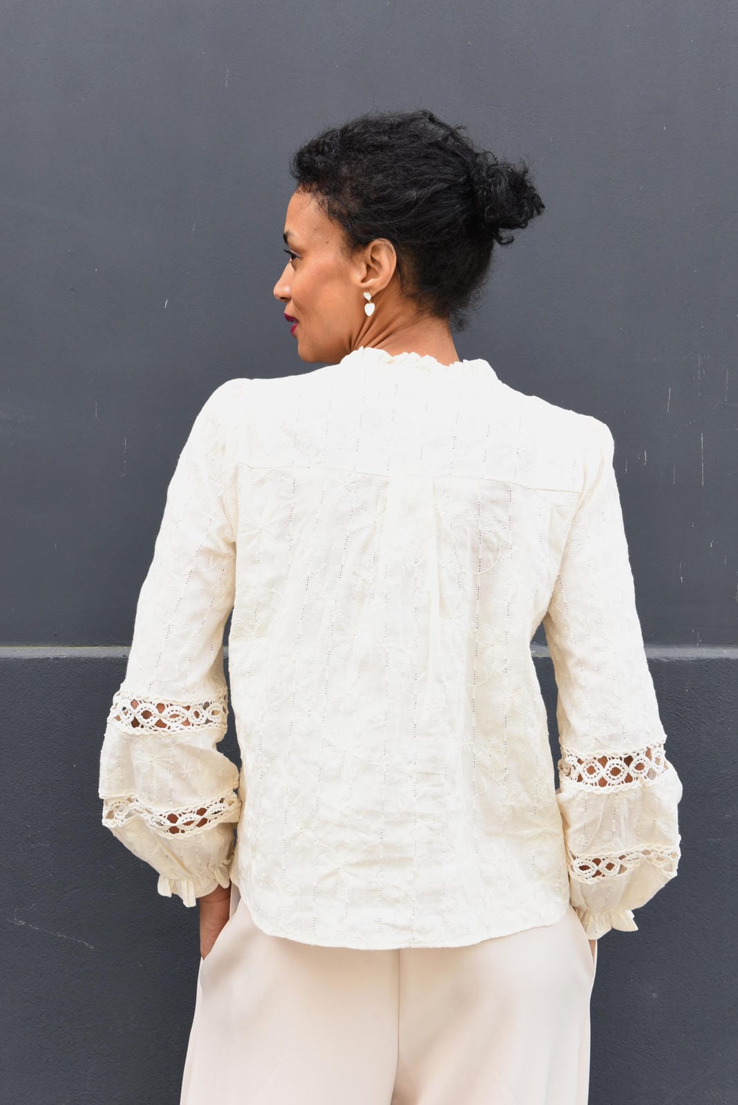 Minze Blouse 100% Katoen