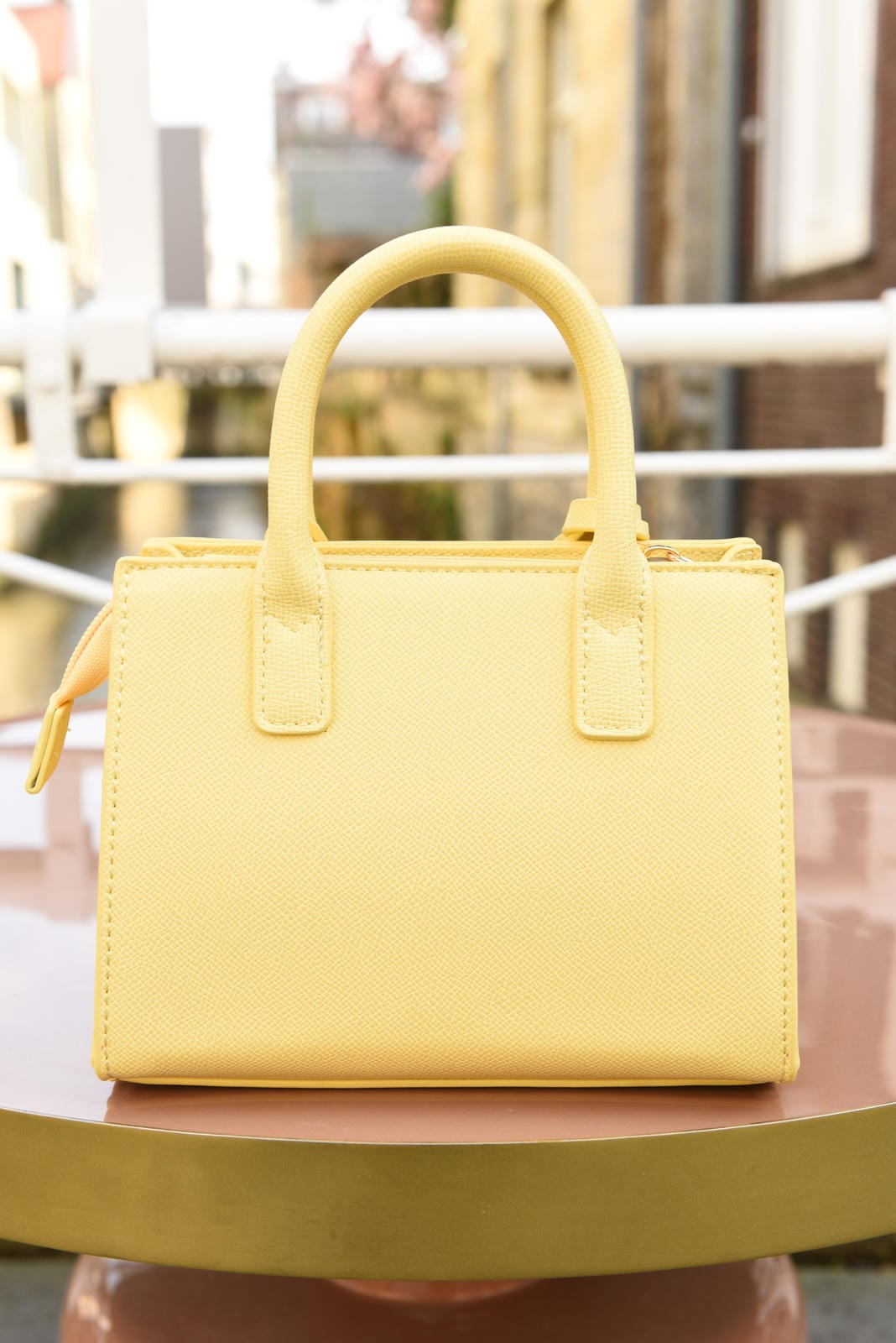 Hello Yellow Klein Formaat Handtas