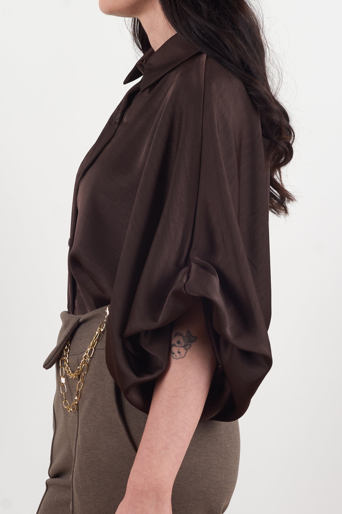 Marcia Satin Blouse