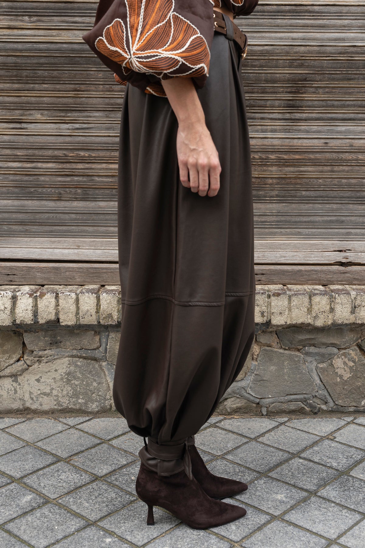 Ruelle Leather Broek