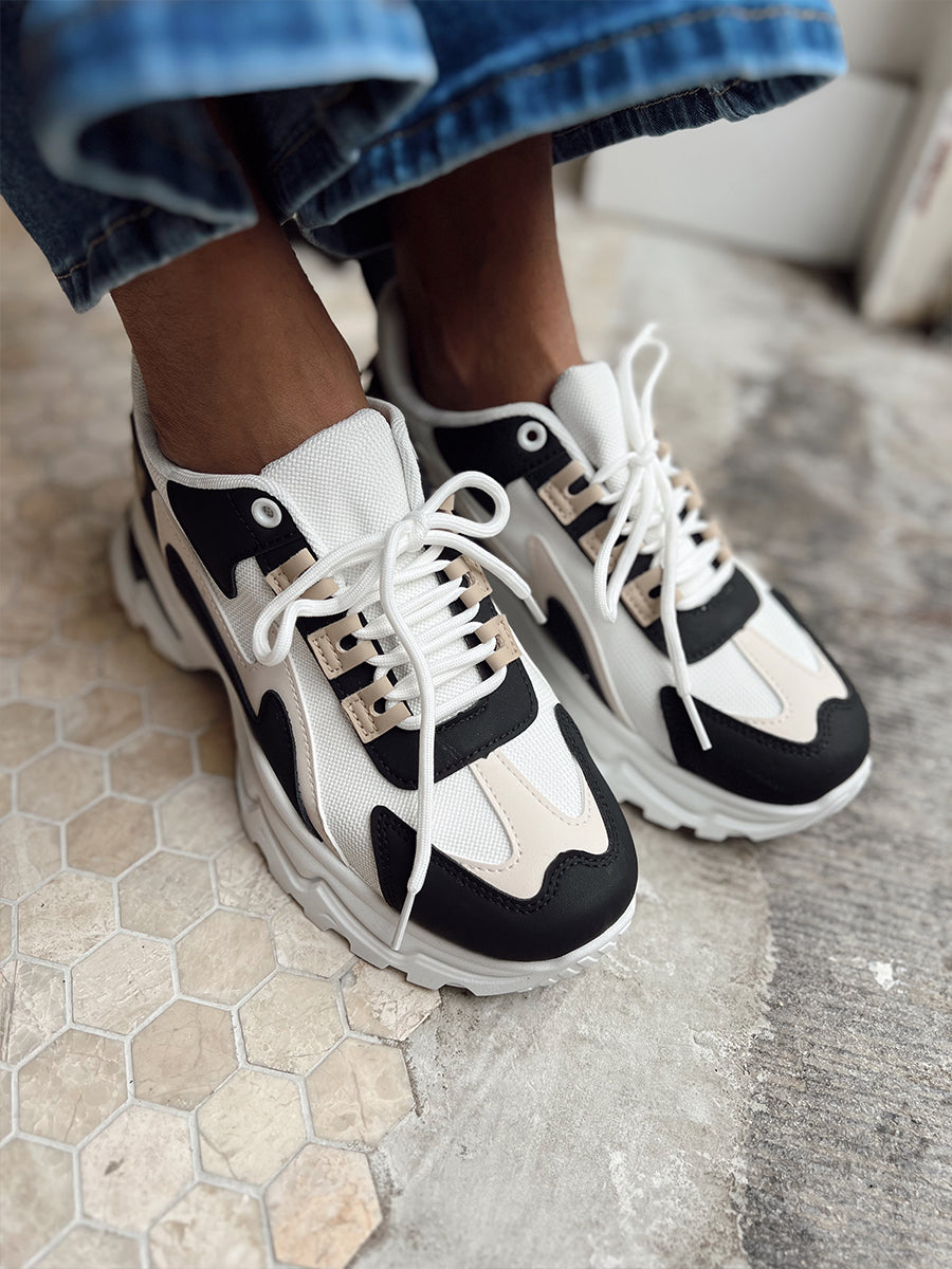 Zwart witte Sneakers