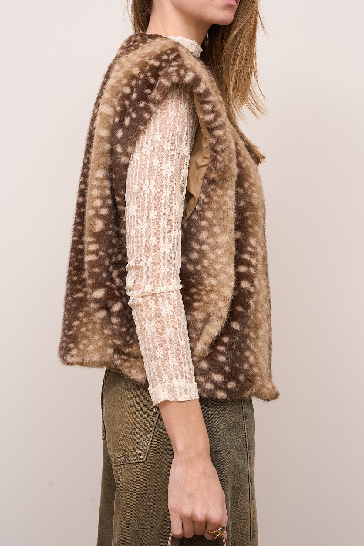 Bambi Button Gilet