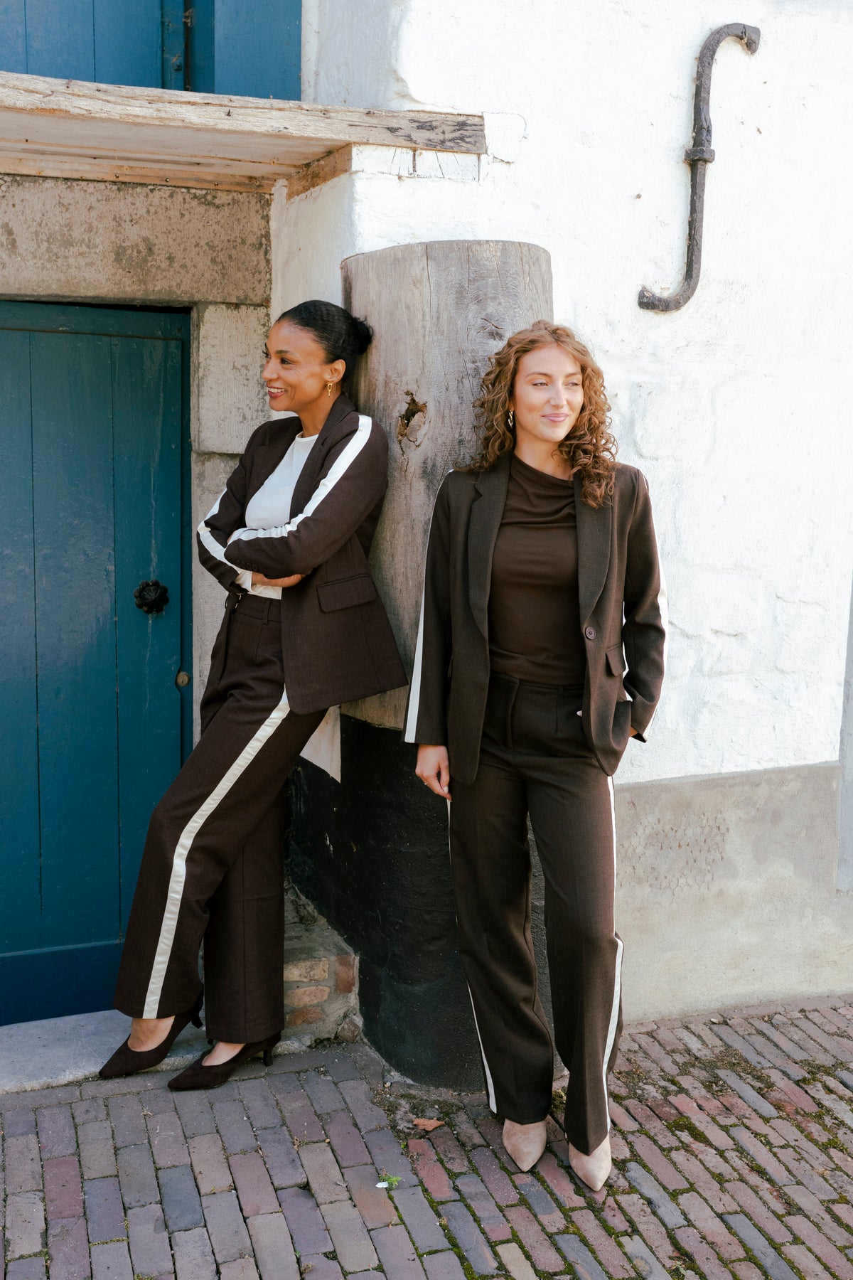 Mocha Stripe broek
