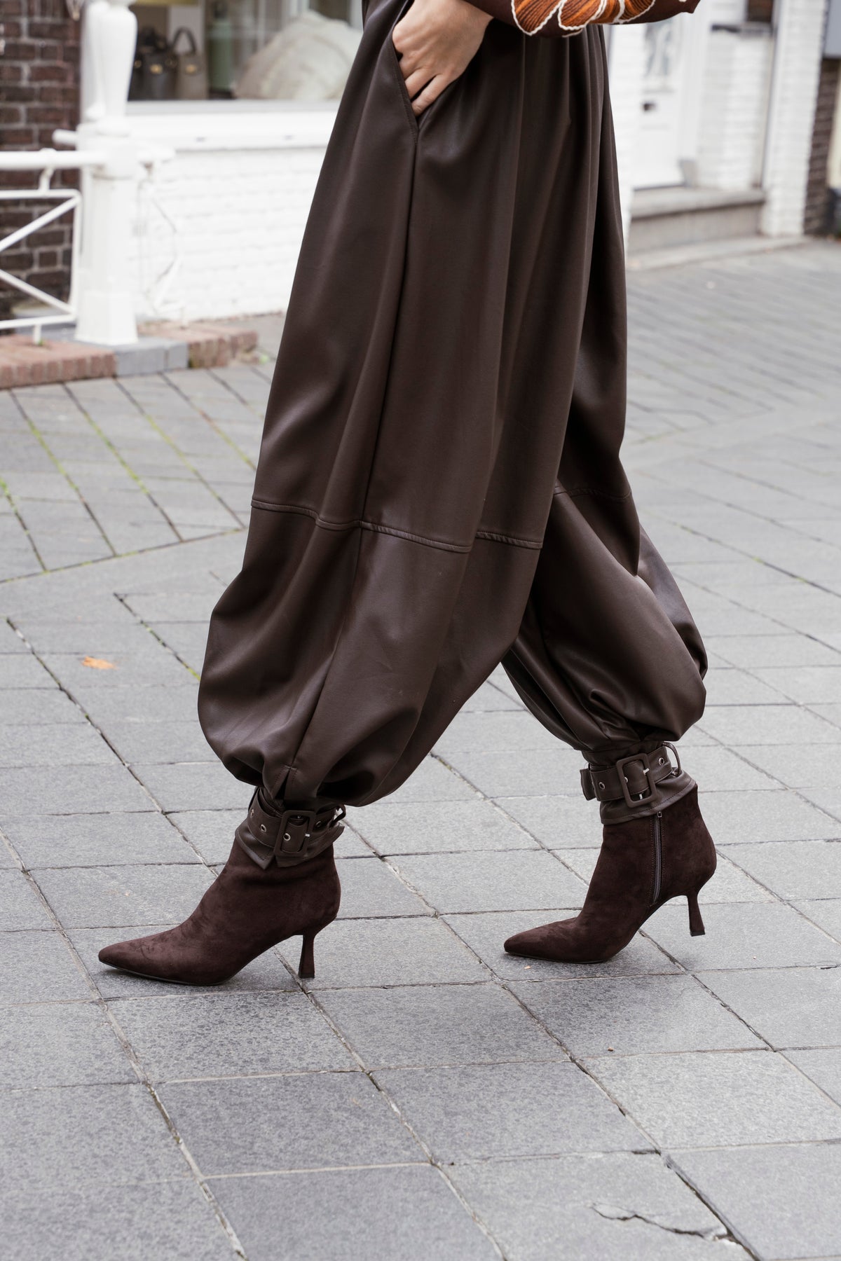 Ruelle Leather Broek