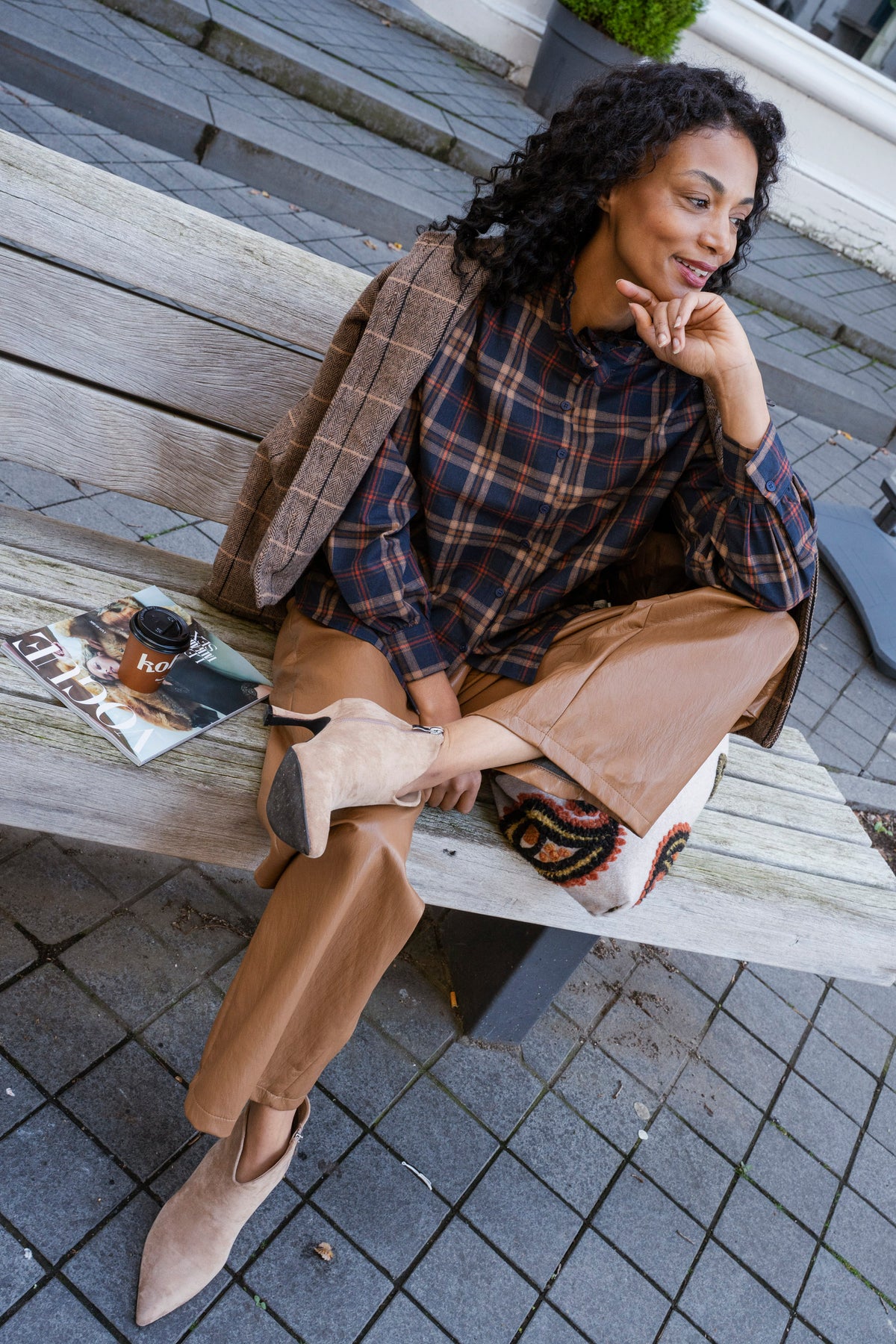 Nadja Check Jacket