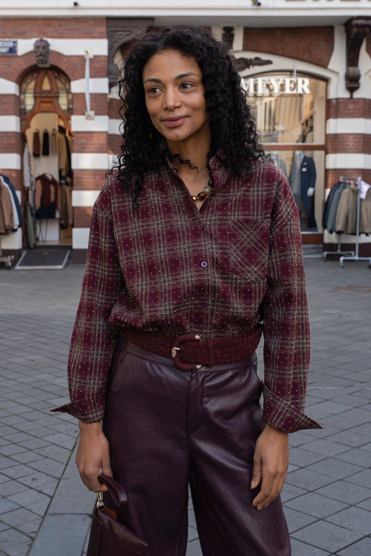 Mira Check Blouse in 3 kleuren