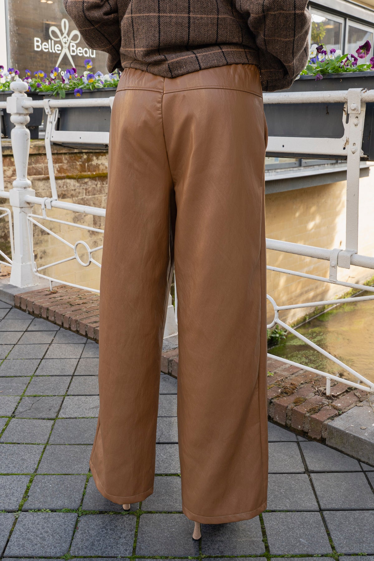 Zora Leather Broek in 2 kleuren