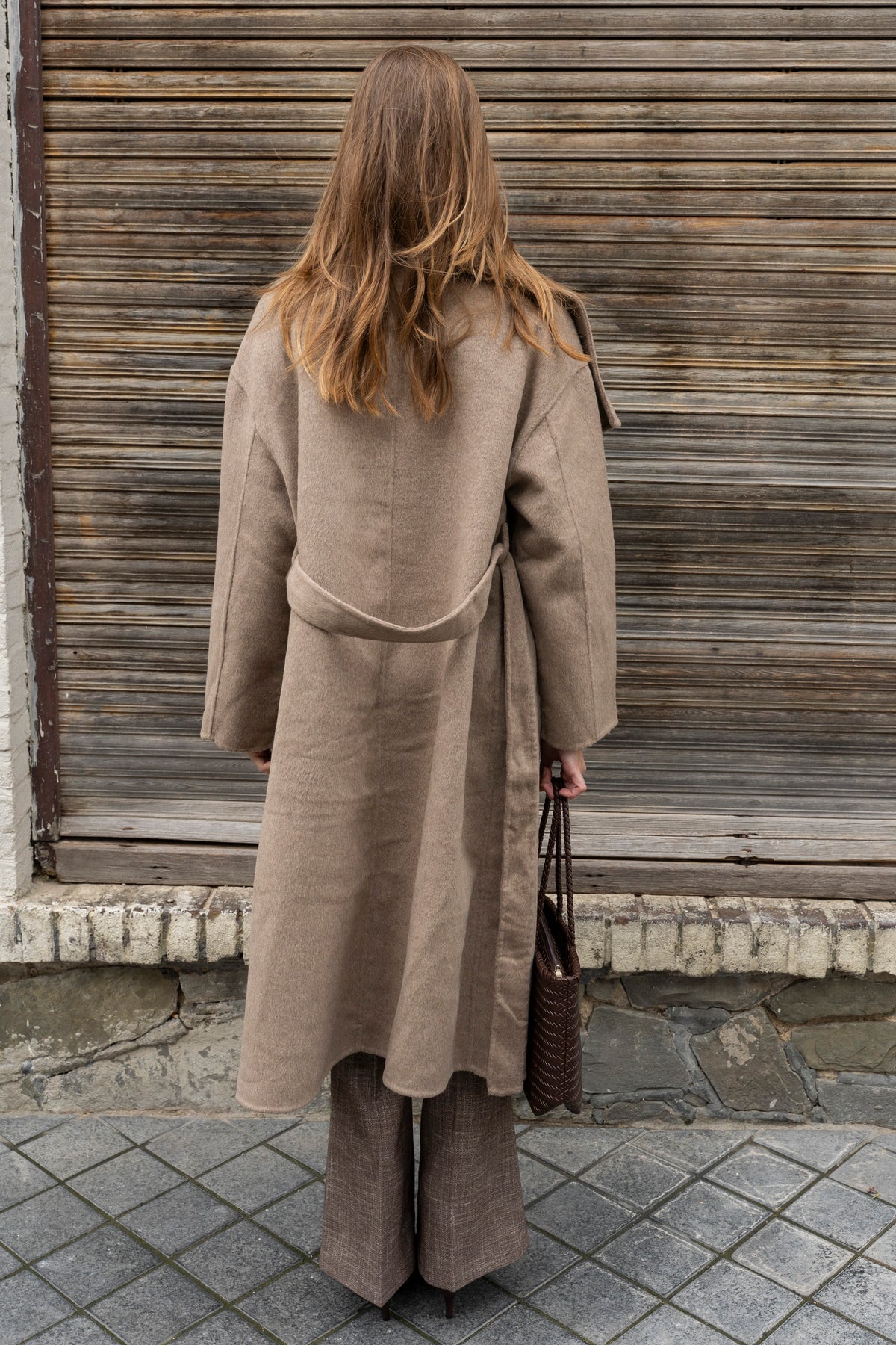 Teresa Wool Wrap Coat