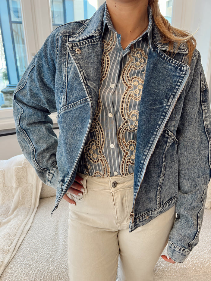 Blue horizon jacket