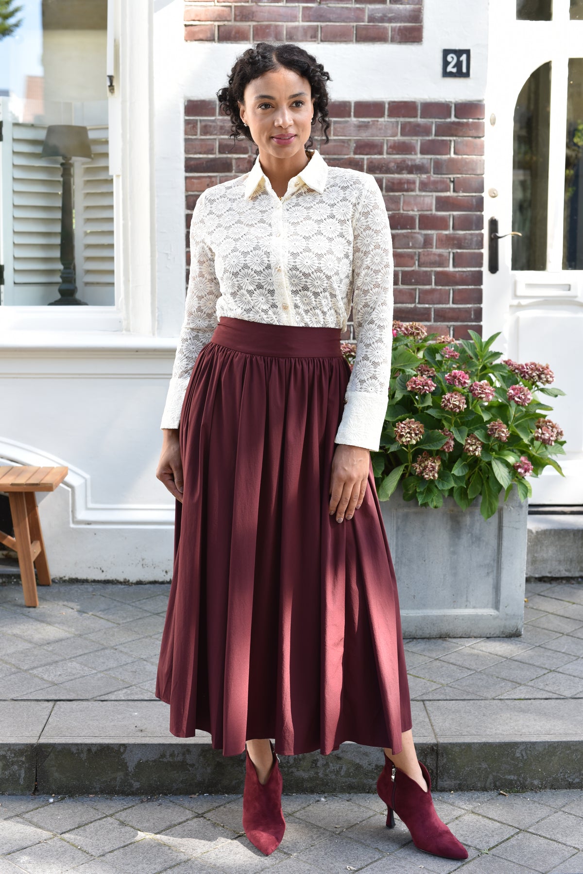 Kamille blouse in 4 kleuren