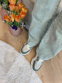 Groene denim