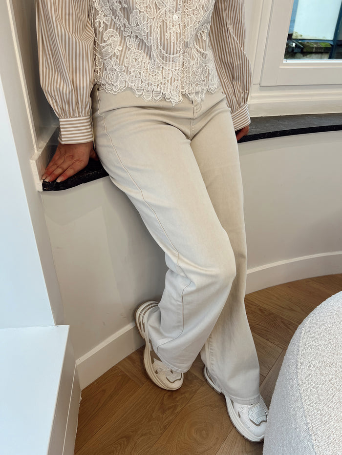 White denim