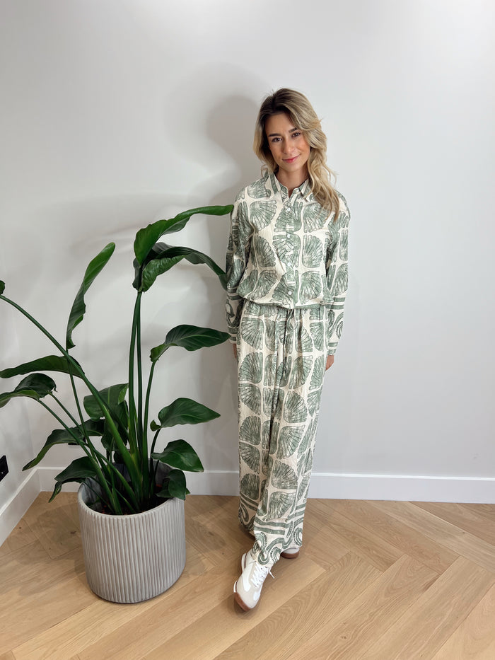 Blouse verde