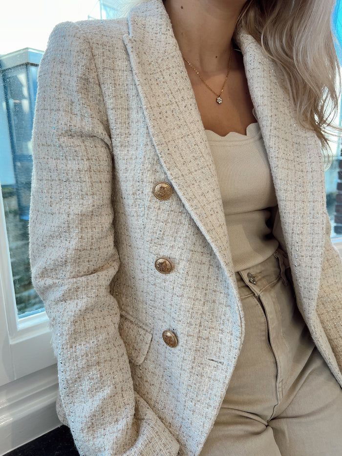Beige blazer