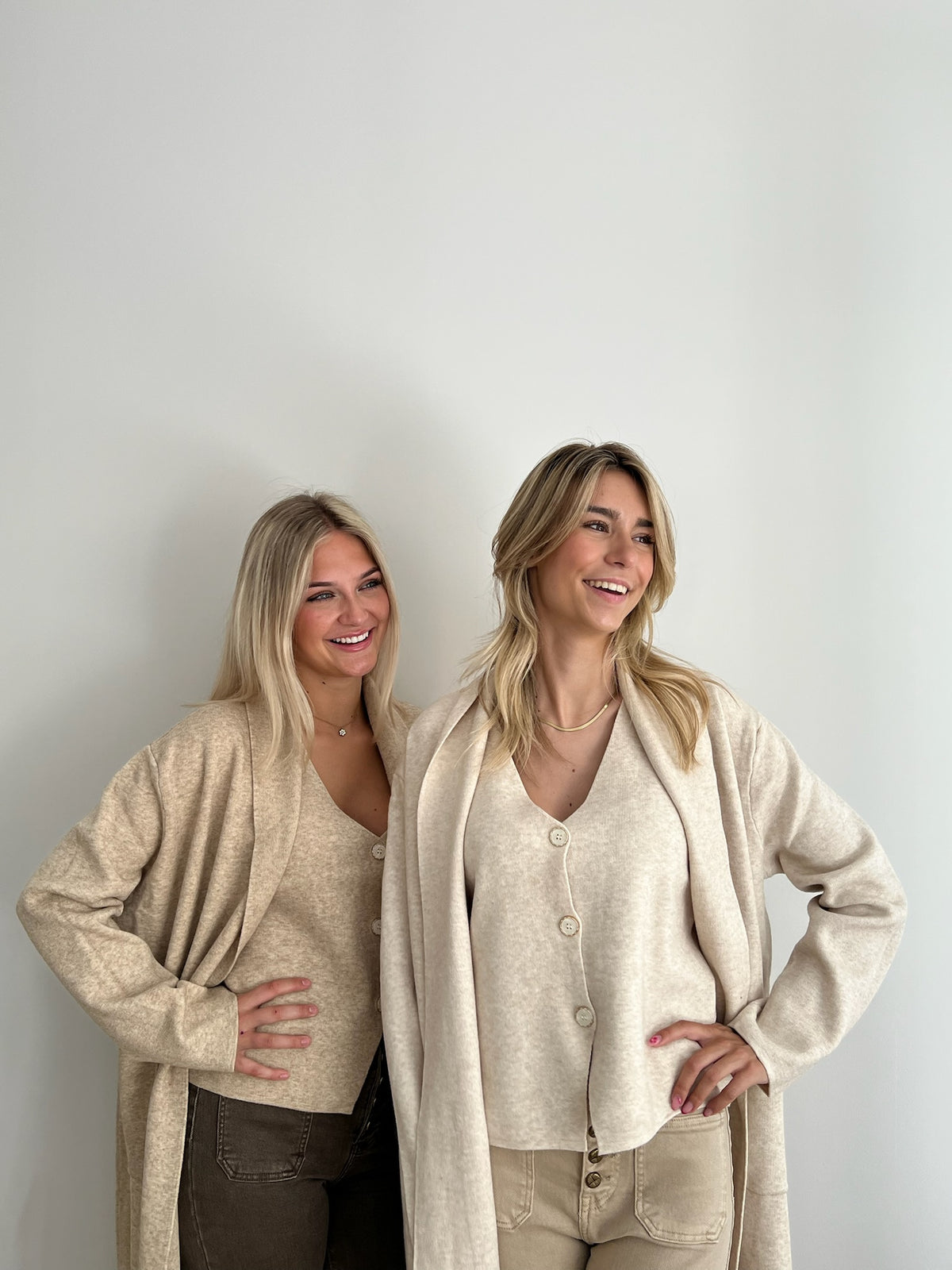 Foggia cardigan in 2 kleuren