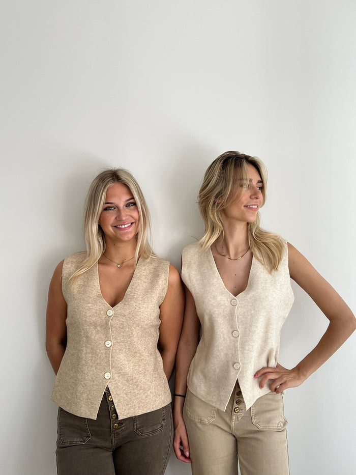 Foggia gilet in 2 kleuren