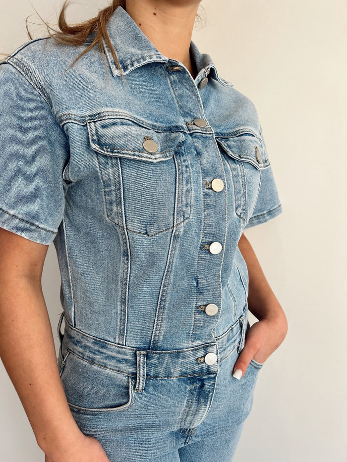 Denim dream suit