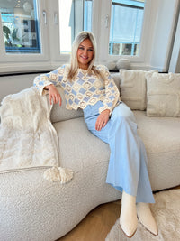Blue haze pantalon