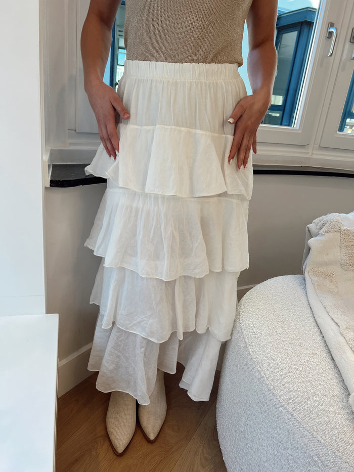 Pearl flow skirt
