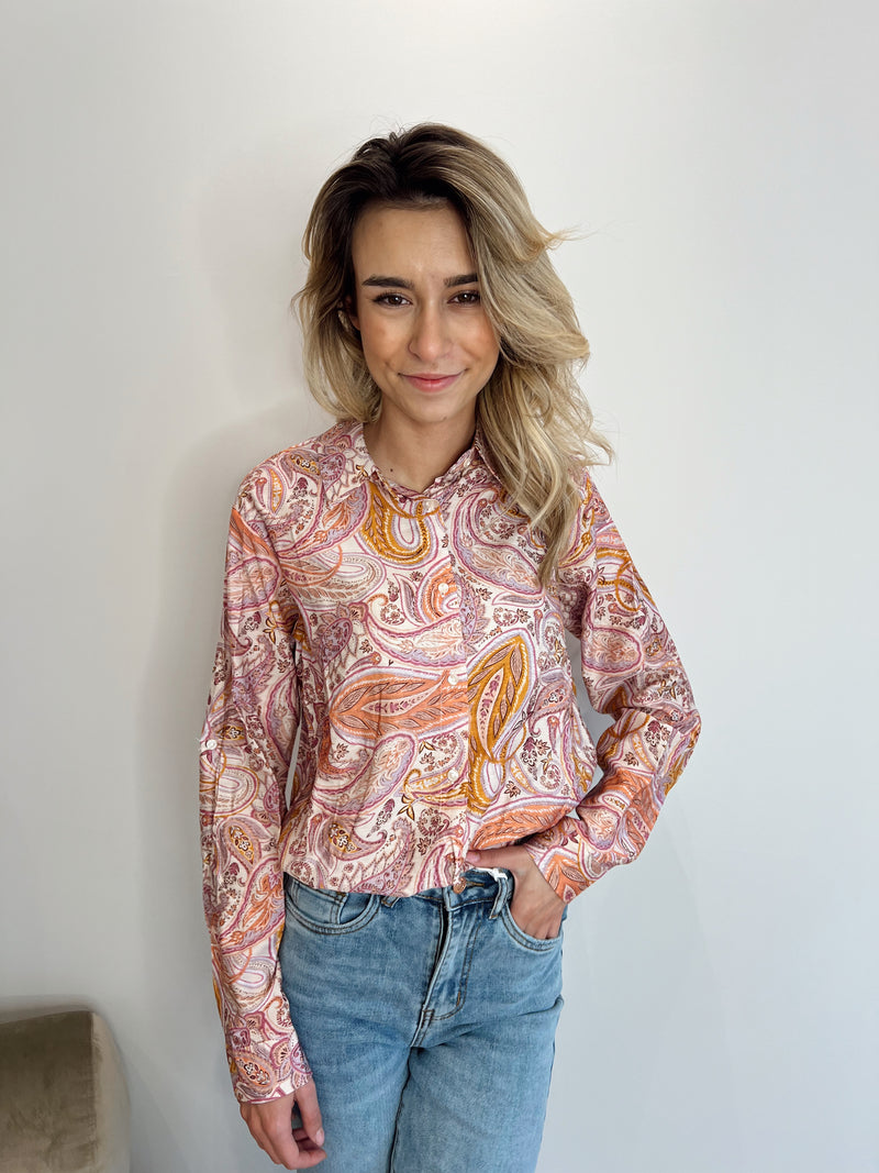 Velvet blouse