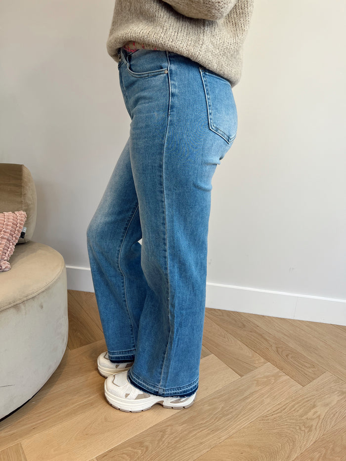 Faded jeans
