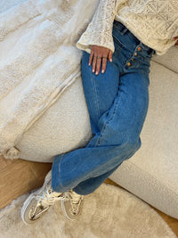 Ocean blue jeans