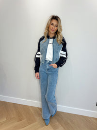 Wide leg jeans