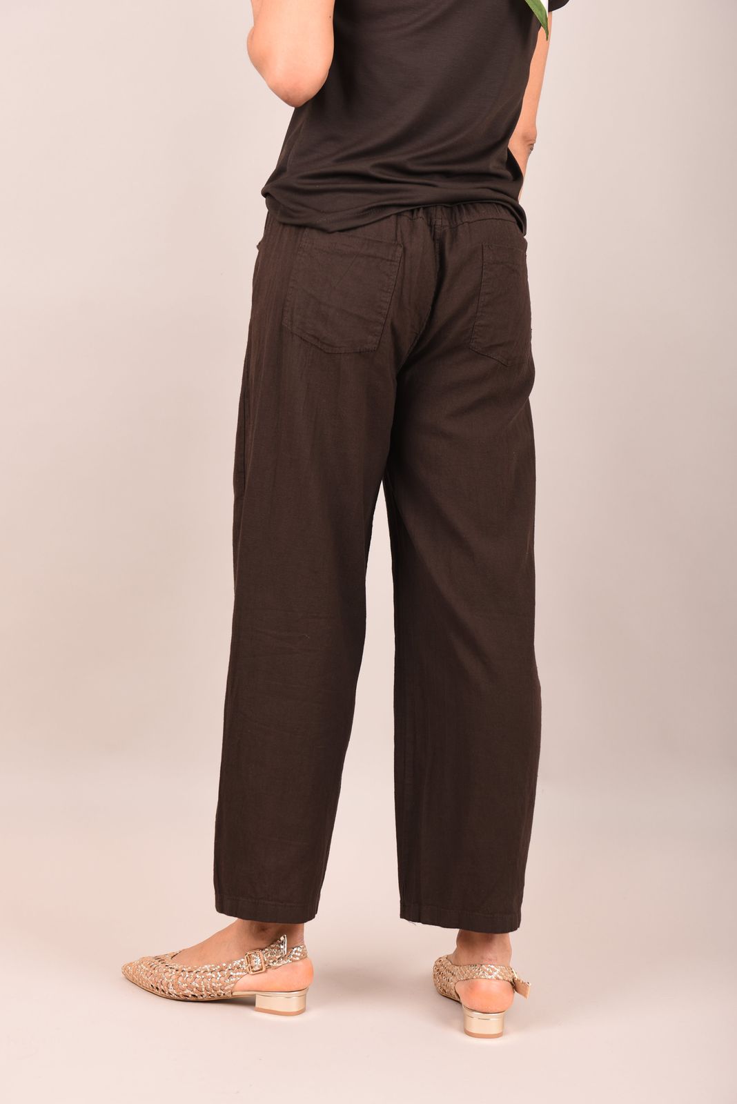 Eden Broek in 2 kleuren Katoen/Linnen