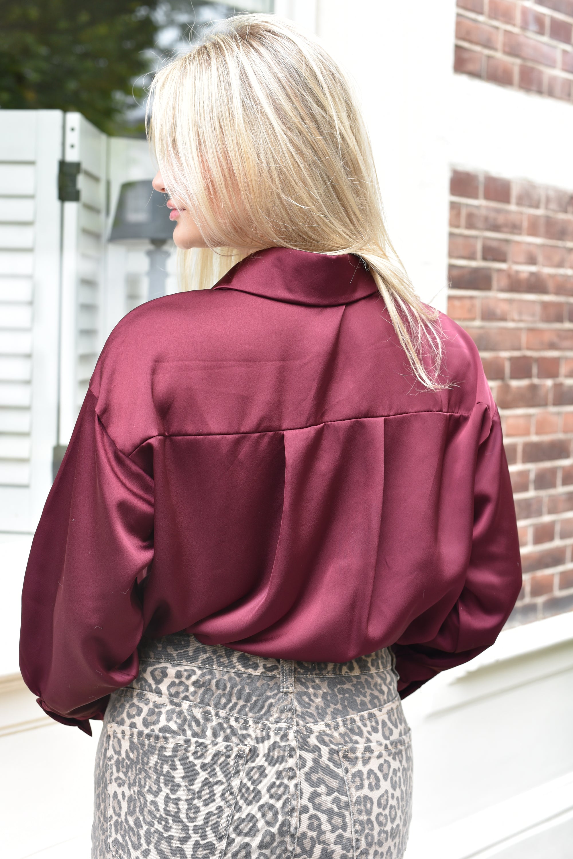 Linze blouse voorzijde